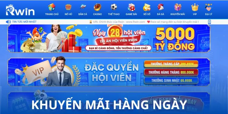 Giới thiệu RWIN về ưu đãi năm 2026