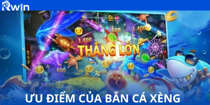Ưu điểm của Bắn cá xèng – Sự đầu tư kỹ lưỡng trong game