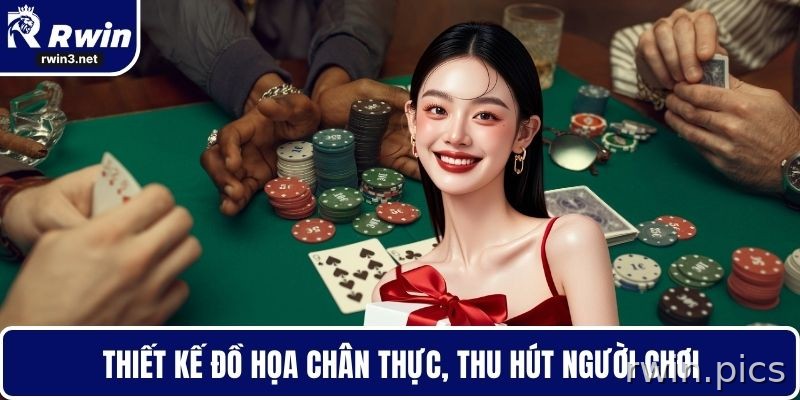 Game bài RWIN 4 Giao diện game bài RWIN rõ nét và dễ chơi