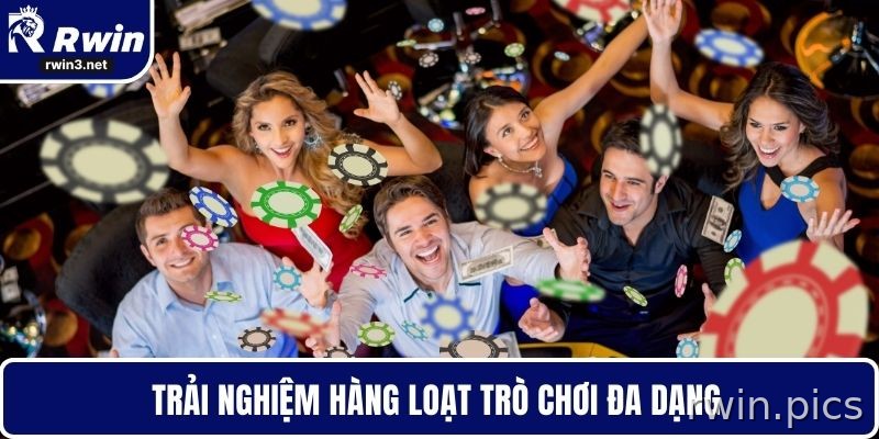 Casino Online RWIN 3 Nhiều trò chơi casino online tại RWIN